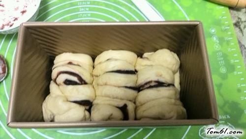 【红豆土司面包】