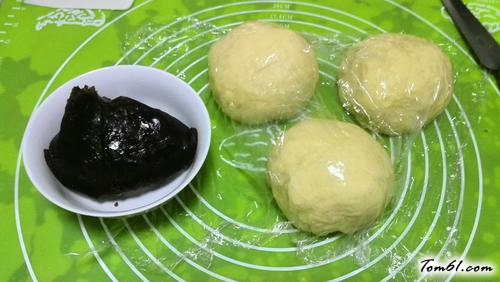 【红豆土司面包】