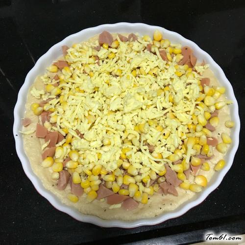 【玉米火腿肠批萨】