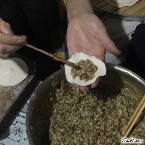 【芹菜羊肉饺子】