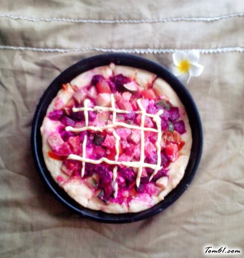 【火龙果披萨】