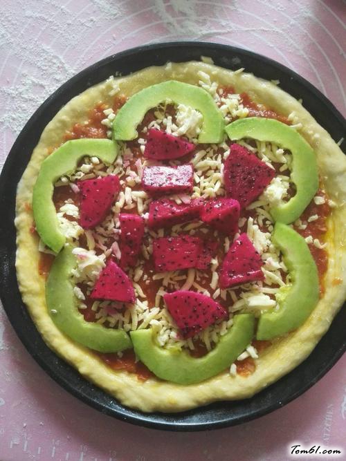 【清新水果披萨】