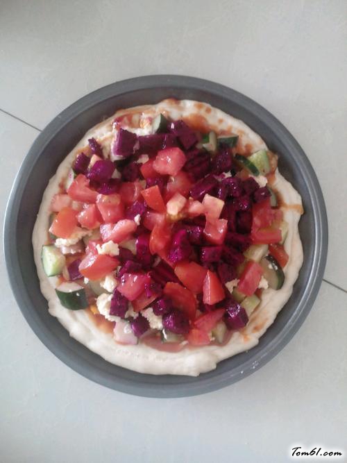 【火龙果披萨】