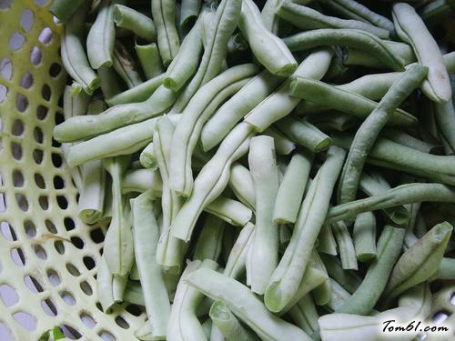 【豆角土豆素卤面】