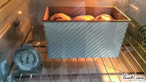 【红豆土司面包】