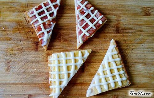 【培根鸡蛋三明治】