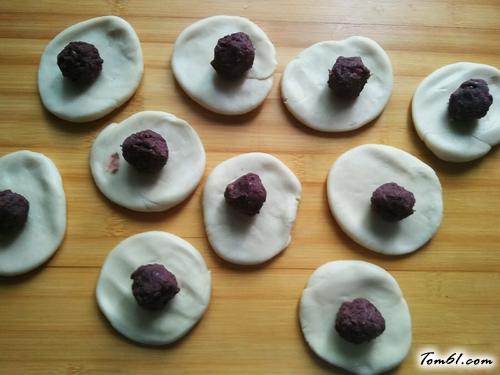 【猪油豆沙酥】