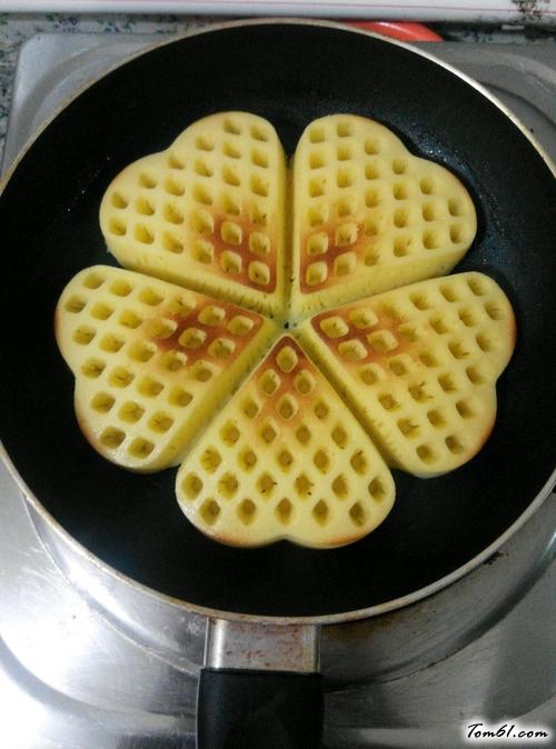 【平底锅红枣酸奶华夫饼】