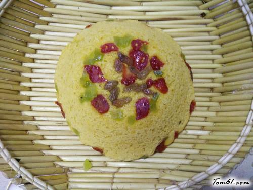 【圣女果南瓜发糕】