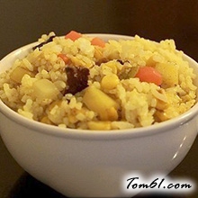 土豆香菇饭的做法