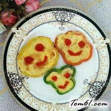 彩椒煎蛋的做法