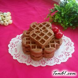 可可华夫饼的做法