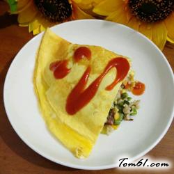 自制蛋包饭的做法