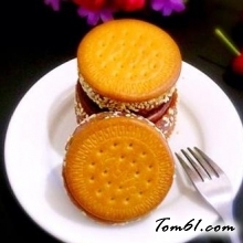 紫薯夹心饼的做法