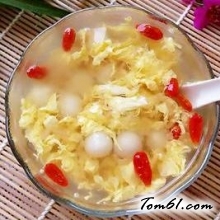 桂花汤圆蛋酒的做法