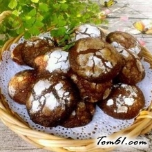 裂纹巧克力曲奇的做法