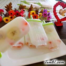 QQ糖香蕉冰棒的做法