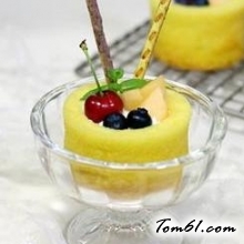 奶油水果杯的做法