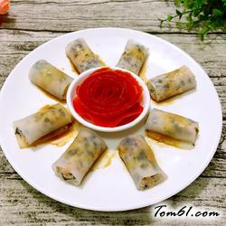 白萝卜鸡肉卷的做法