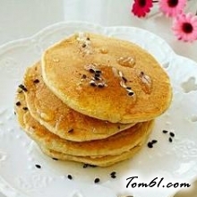 牛奶香蕉松饼的做法