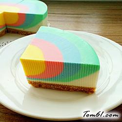 彩虹慕斯的做法