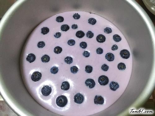 【蓝莓慕斯蛋糕】