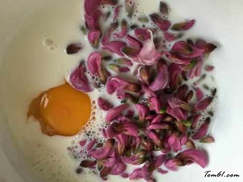 【槐花可丽饼～《我与春色有个约会》】