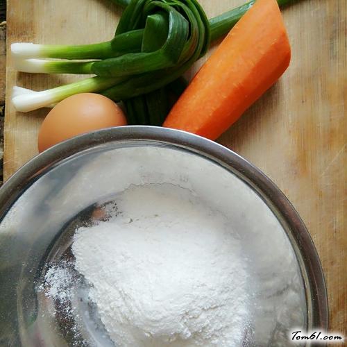 【胡萝卜蛋饼】