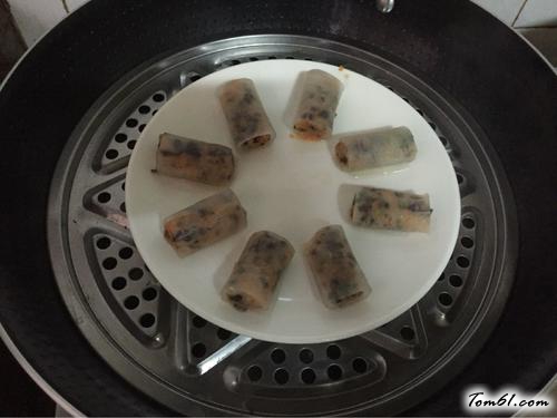 【白萝卜鸡肉卷】