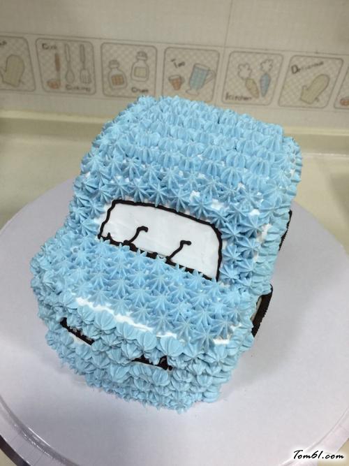 【汽车奶油蛋糕】