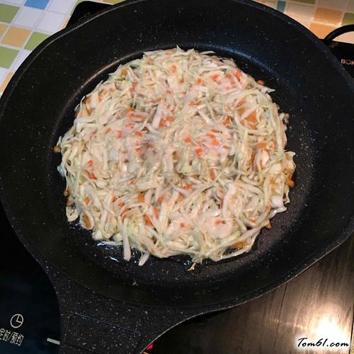 【卷心菜蛋饼】