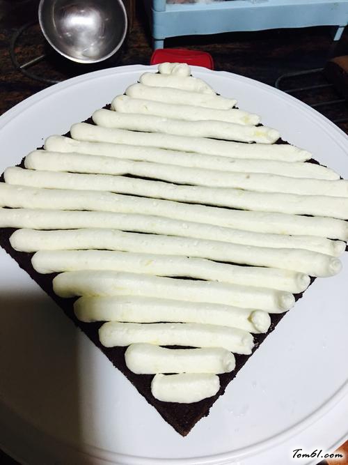 【芒果夹心蛋糕】