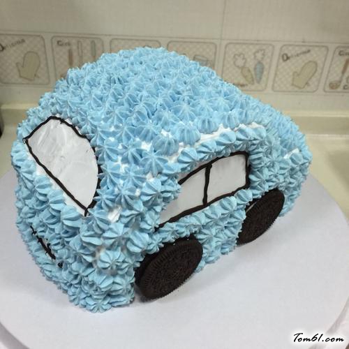 【汽车奶油蛋糕】