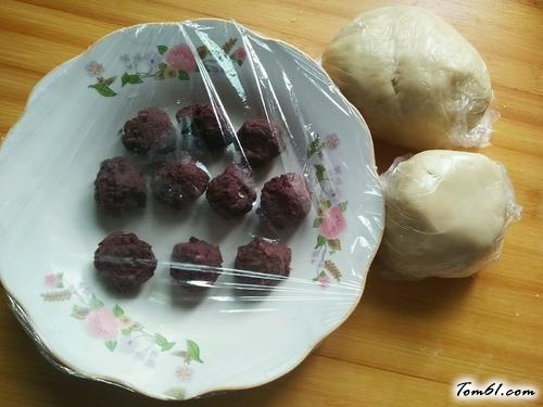 【猪油豆沙酥】