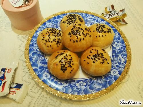 【猪油豆沙酥】