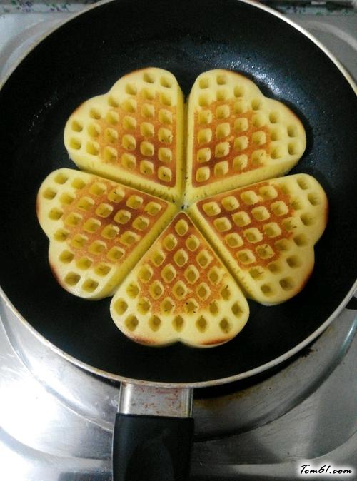 【平底锅红枣酸奶华夫饼】