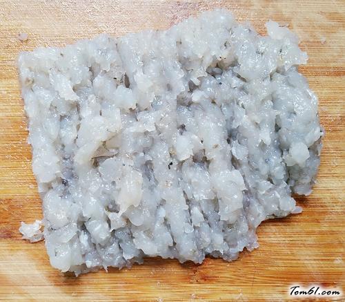 【土豆泥虾球】