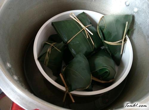 【红豆蜜枣粽子】