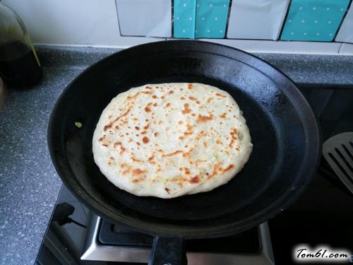 【老北京牛油葱花饼】