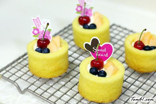 【奶油水果杯】