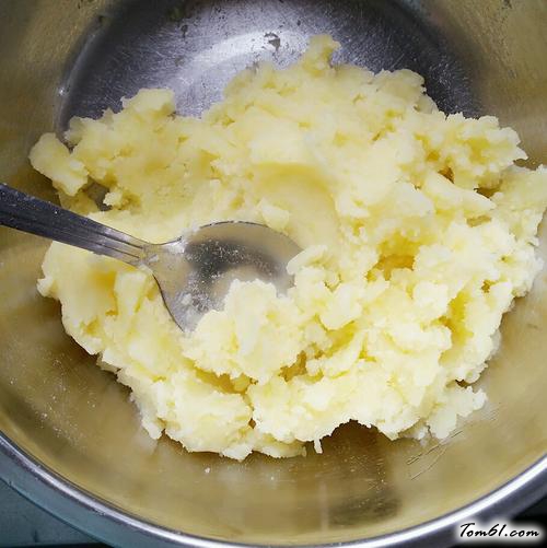 【土豆泥虾球】