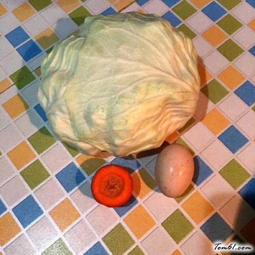 【卷心菜蛋饼】