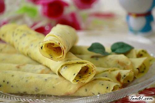 【黑芝麻蛋卷】