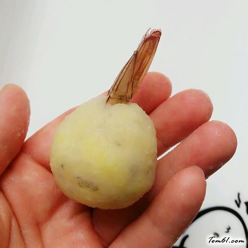【土豆泥虾球】