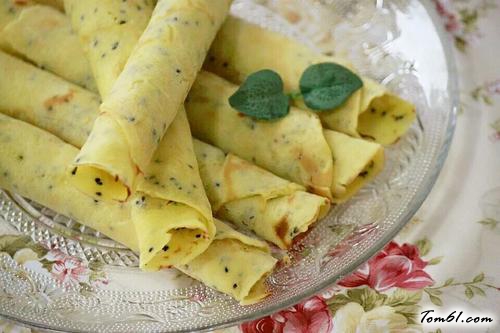 【黑芝麻蛋卷】