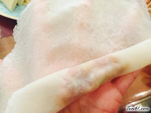 【白菜猪肉春卷】