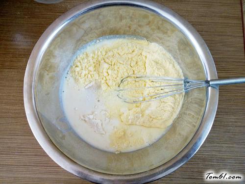 【牛奶鸡蛋玉米饼】