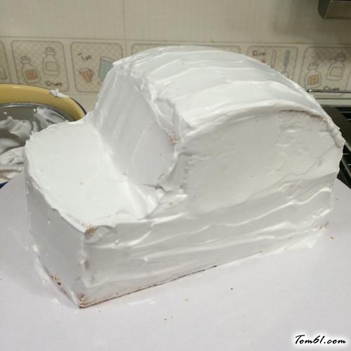 【汽车奶油蛋糕】