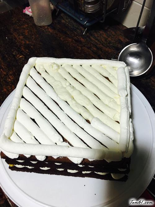 【芒果夹心蛋糕】