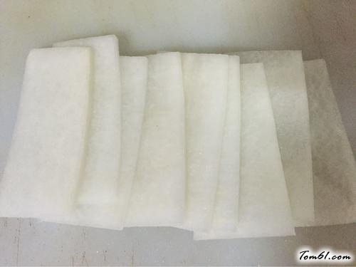 【白萝卜鸡肉卷】